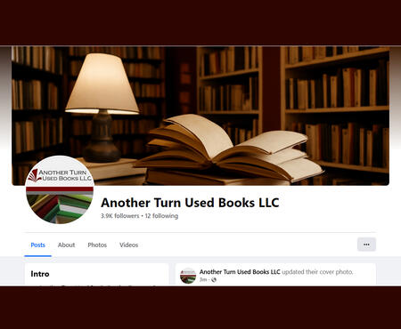 Another Turn Used Books LLC on Facebook Another Turn Used Books LLC on Facebook